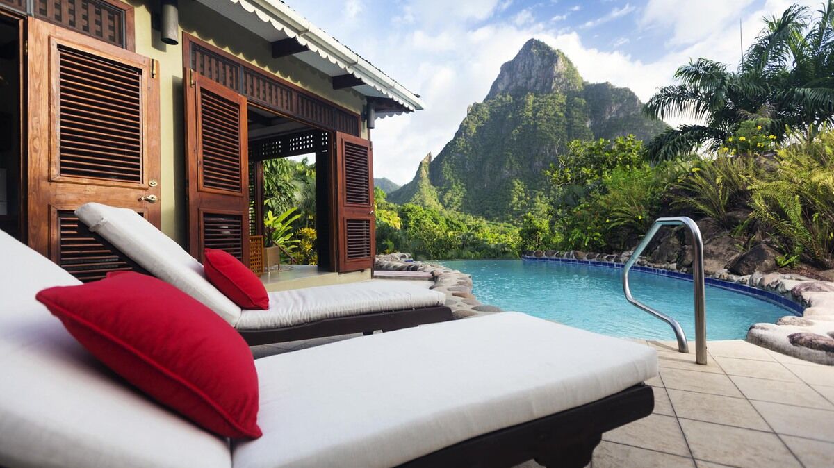 One Bedroom Piton View room