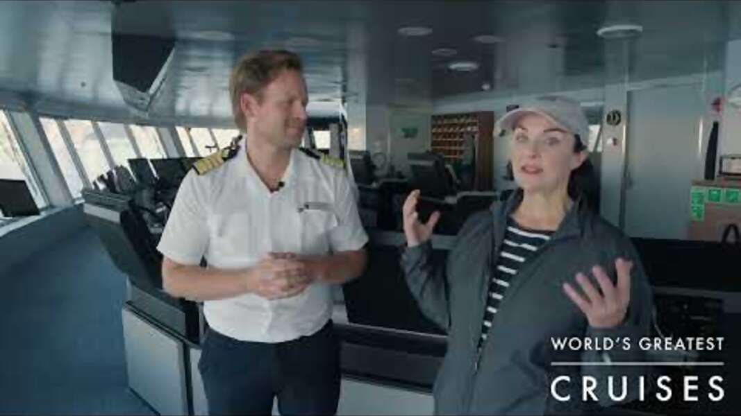 ON THE BRIDGE with the Captain of Seabourn Venture in the Arctic