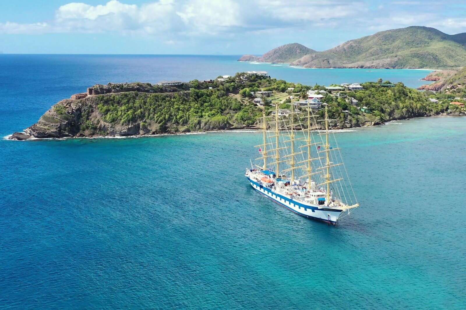 $600 Air Credit + 2 Shores Excursions on Star Clippers 11-night Voyages