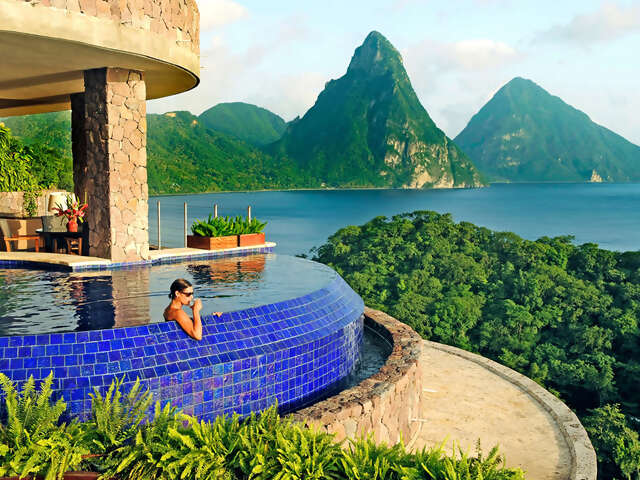 Jade Mountain in St. Lucia