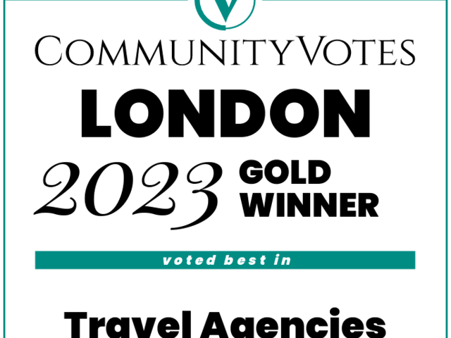 Winner of the Community Votes for Best Travel Agency in 2023