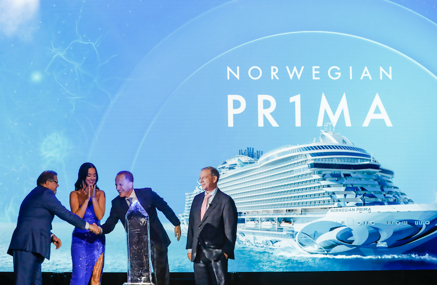 Norwegian Prima Christened: Katy Perry's 'Fairy' Godmother Touch for the First of a New Class of Ships