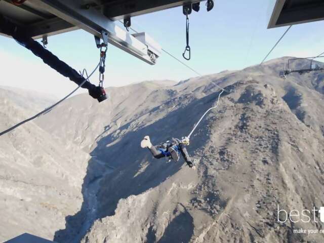 Video: Get Shot Out of This World-First Bungy Catapult in New Zealand
