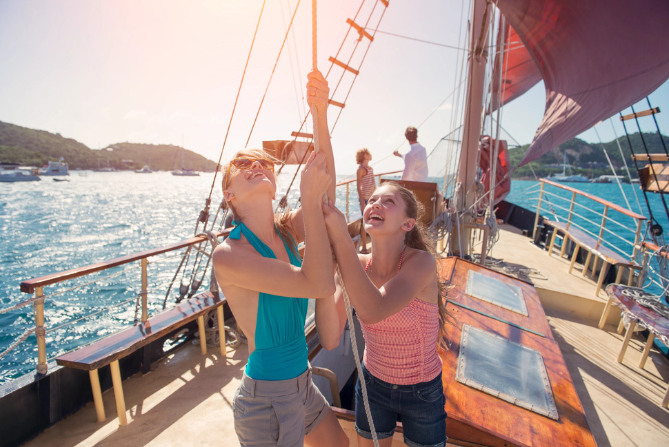 Mother Daughter Sailing