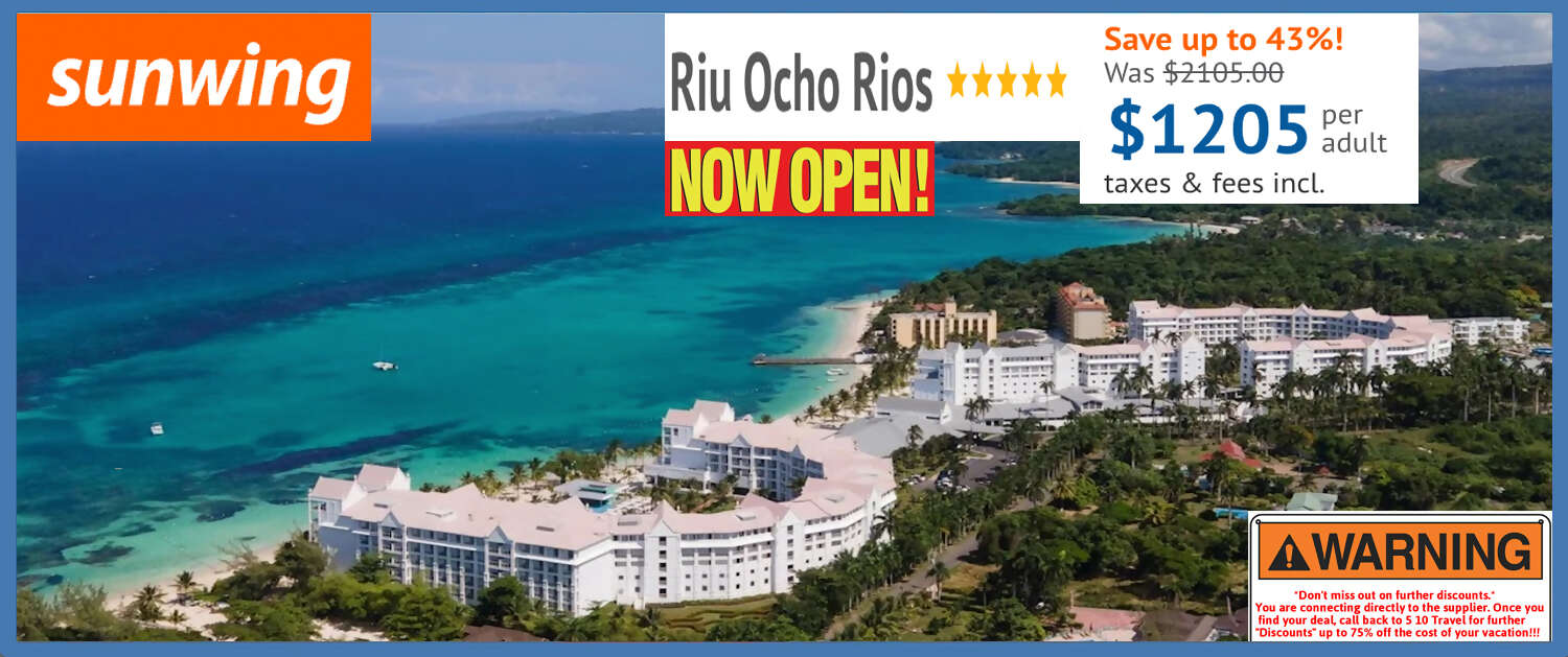 Riu Ocho Rios Now Open