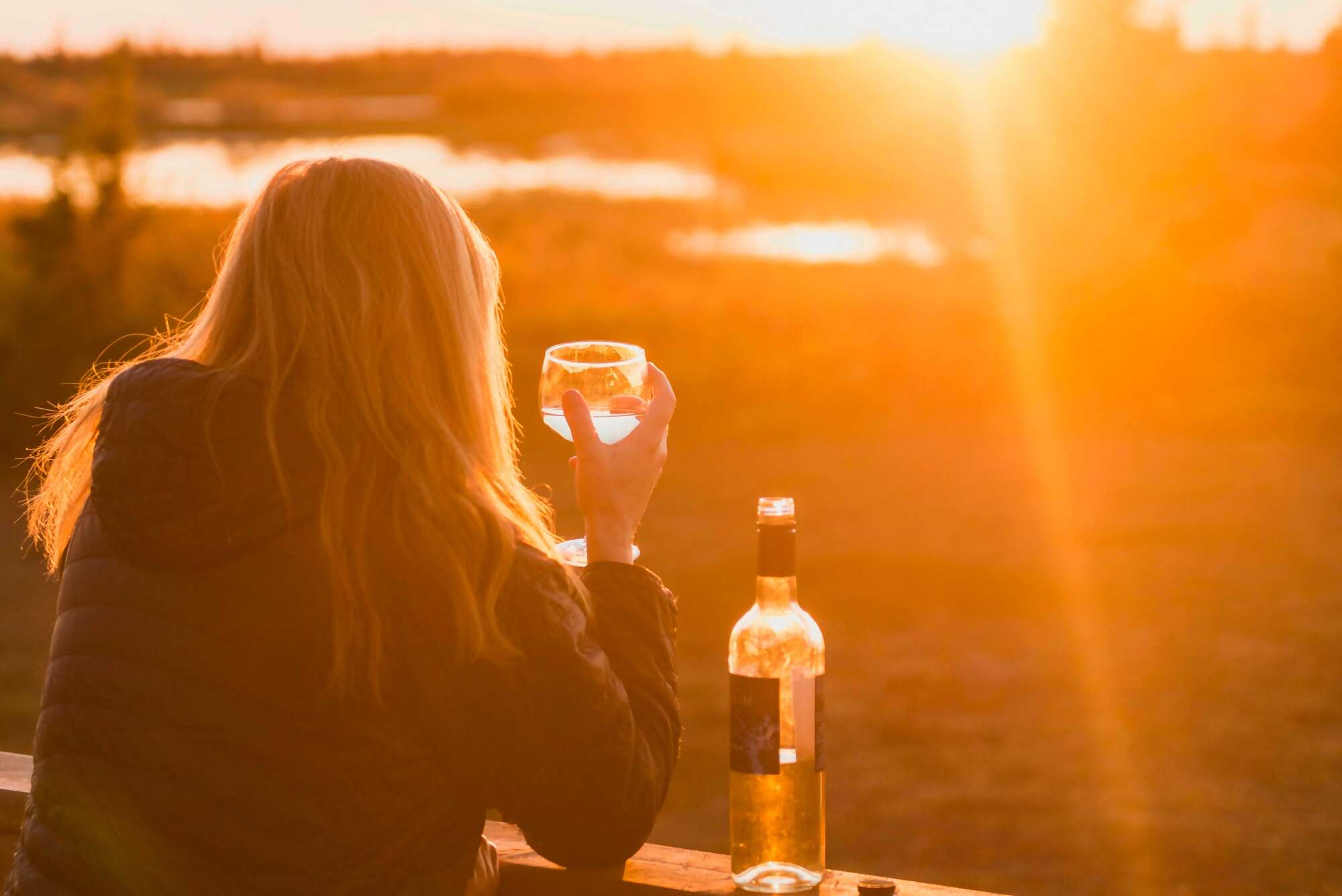 Sunset Happy Hour Nanuk Polar Bear Lodge Jad Davenport