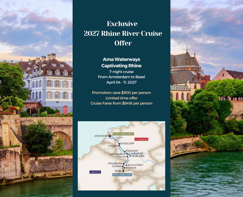 Captivating Rhine  – Travel with Grace Exclusive Offer