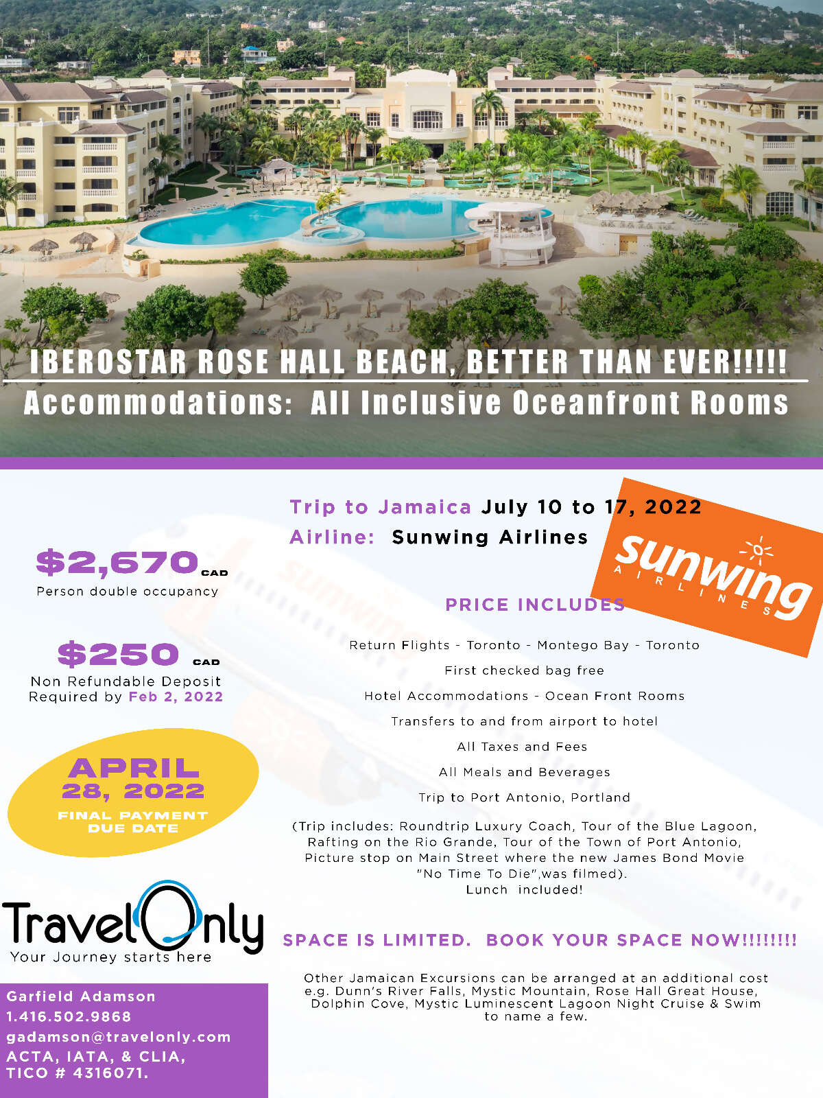 Jamaica Is Calling!!!!