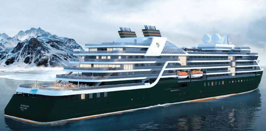 NEW SHIP: The Seabourn Venture - Open to book May 9