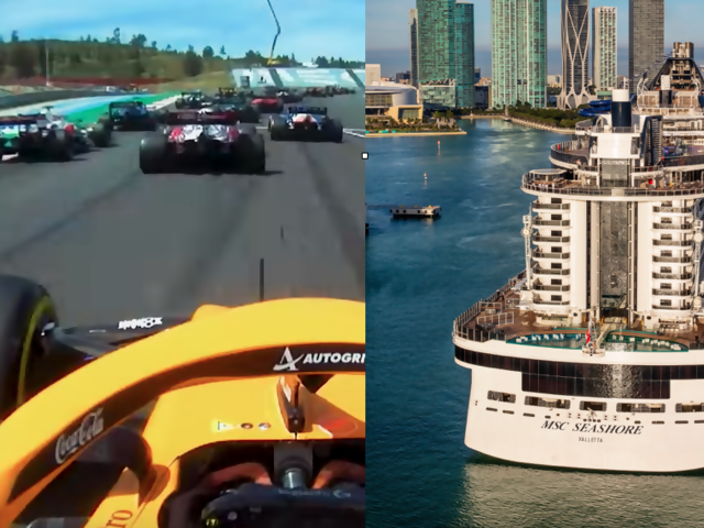 This Cruise Line and Formula 1 are Delivering Port-side Excitement During Grand Prix Races