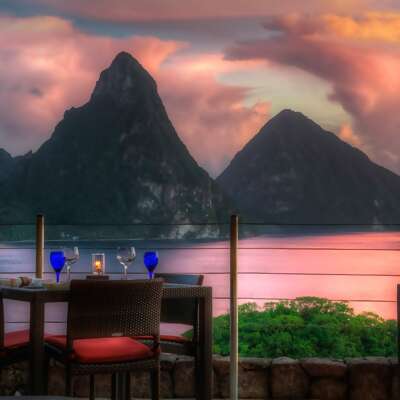 Jade Mountain Resort on St. Lucia