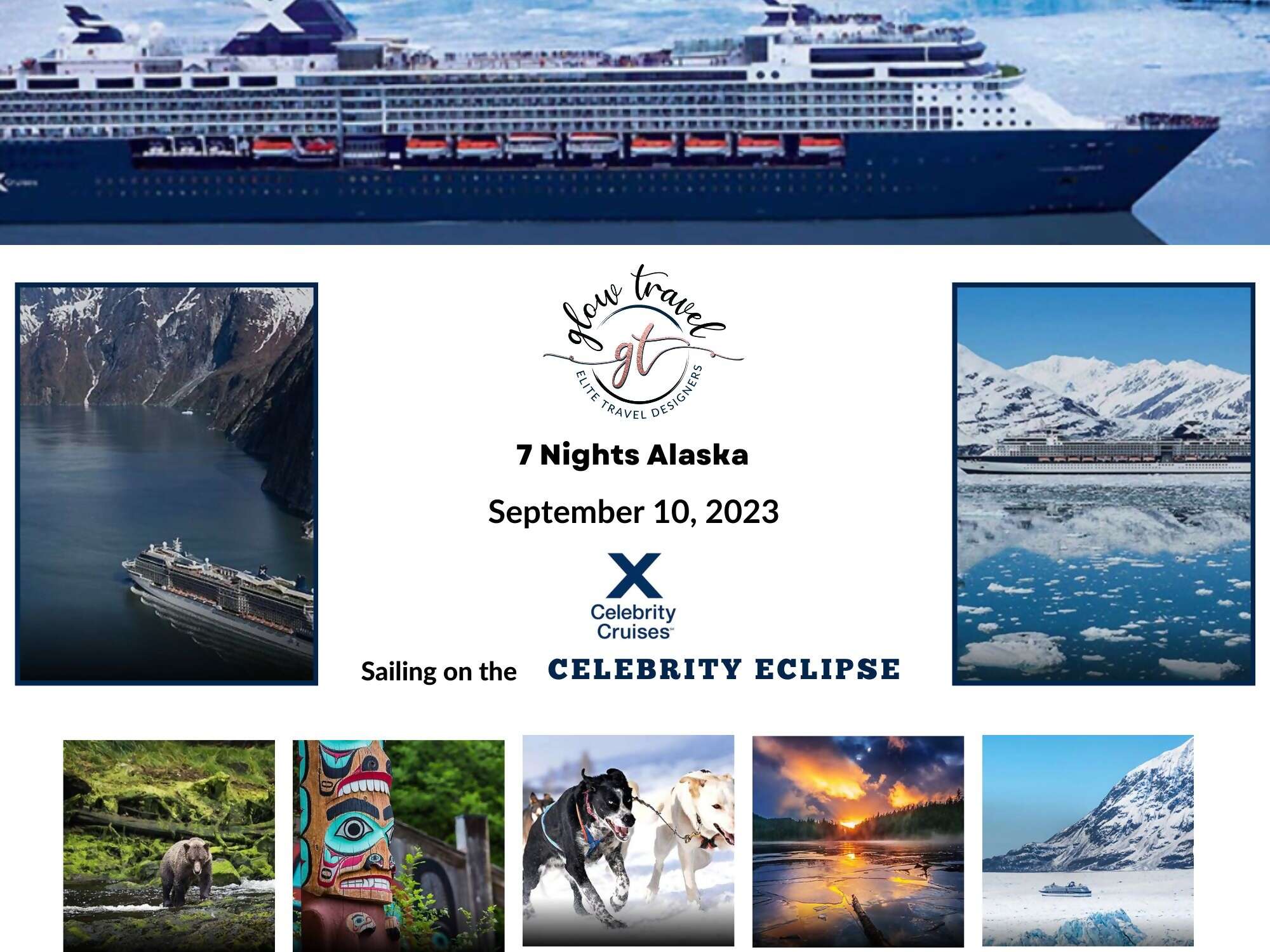 7 Nights Alaska Hubbard Glacier