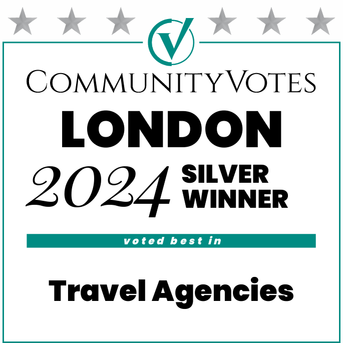 Silver Winner of the Community Votes for Best Travel Agency in 2023