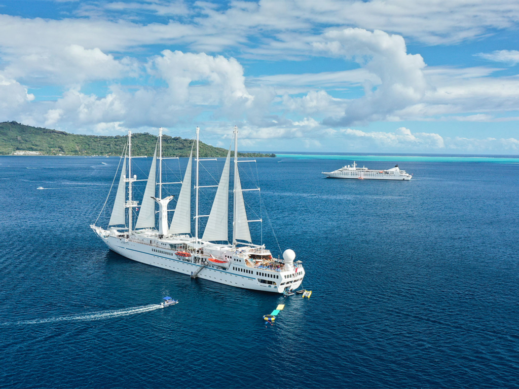 Windstar Cruises Tahiti Cruise + Air + Hotel Package