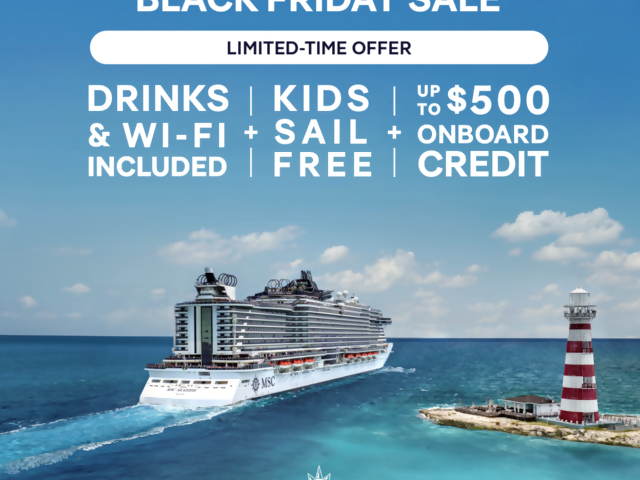 MSC Black Friday Sale