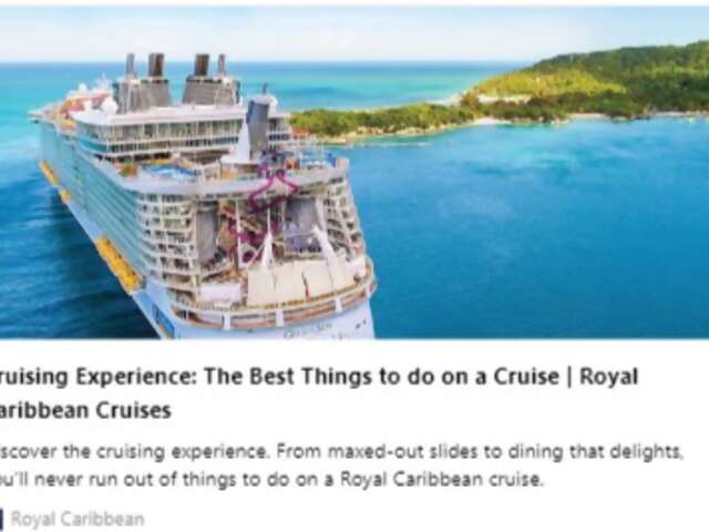 7 Night Eastern Caribbean & Perfect Day