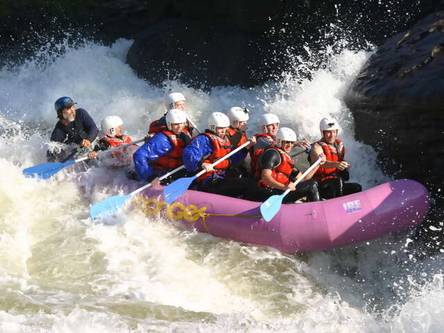 Experience exciting rapids at Songer Whitewater Rafting