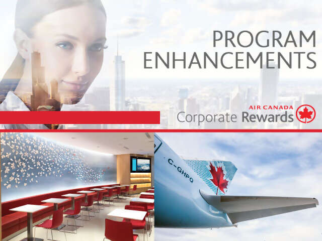 Important Enhancements to Air Canada Corporate Rewards