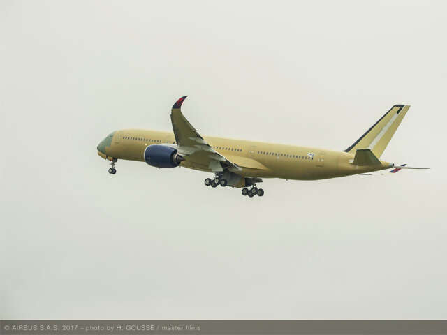 Delta’s first A350 takes off for the first time