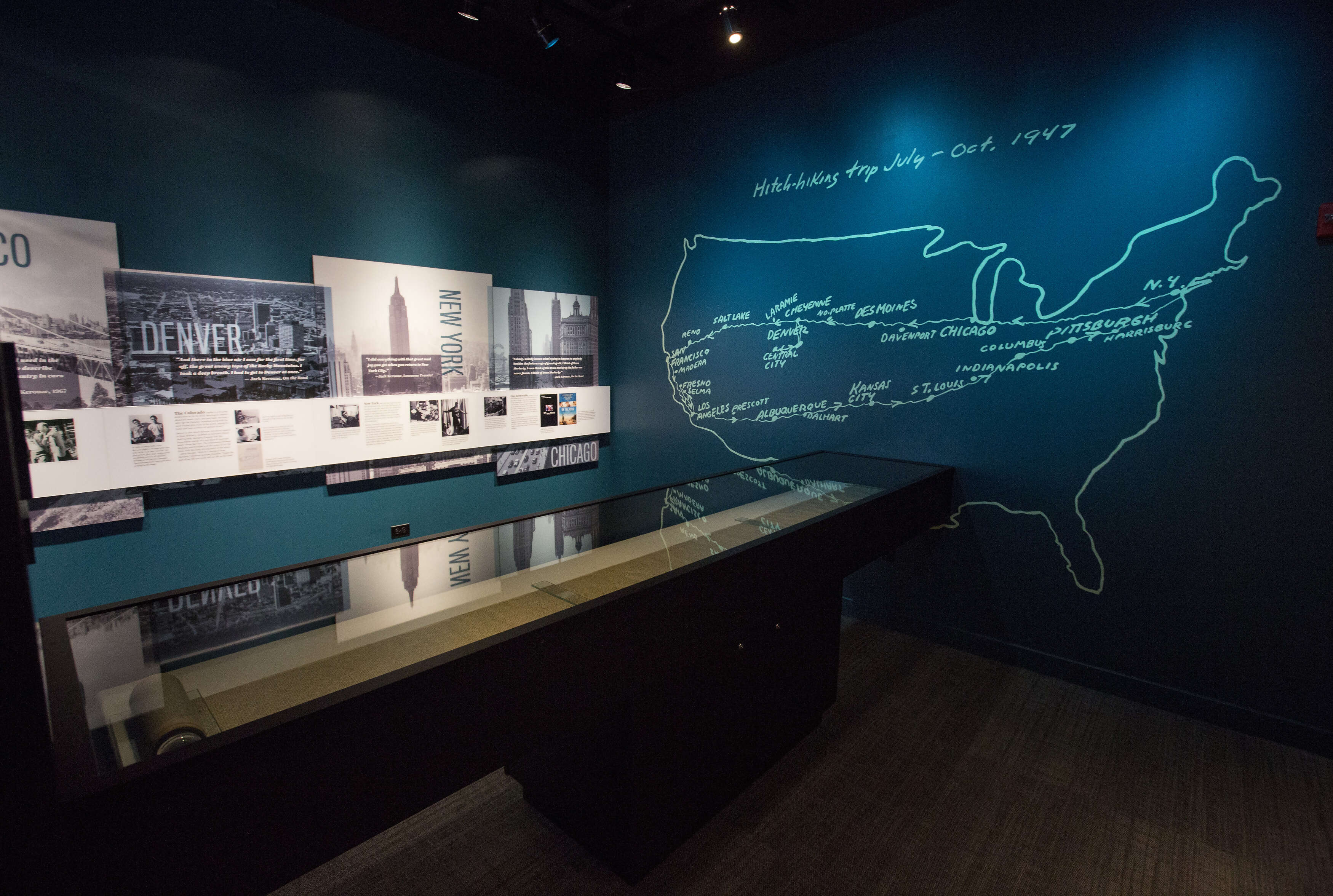 The Writer's Room exhibit at the American Writers Museum in Chicago, IL, open May 16, 2017.jpg