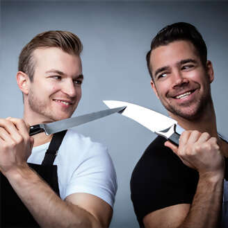 2 Guys With Knives image