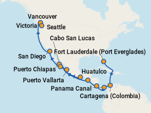 Holland America Panama Canal Cruise - April 2022
