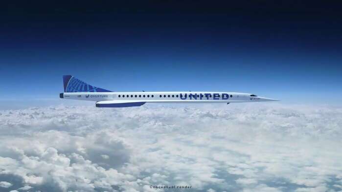 United Adding Supersonic Speeds with New Aircraft from Boom Supersonic