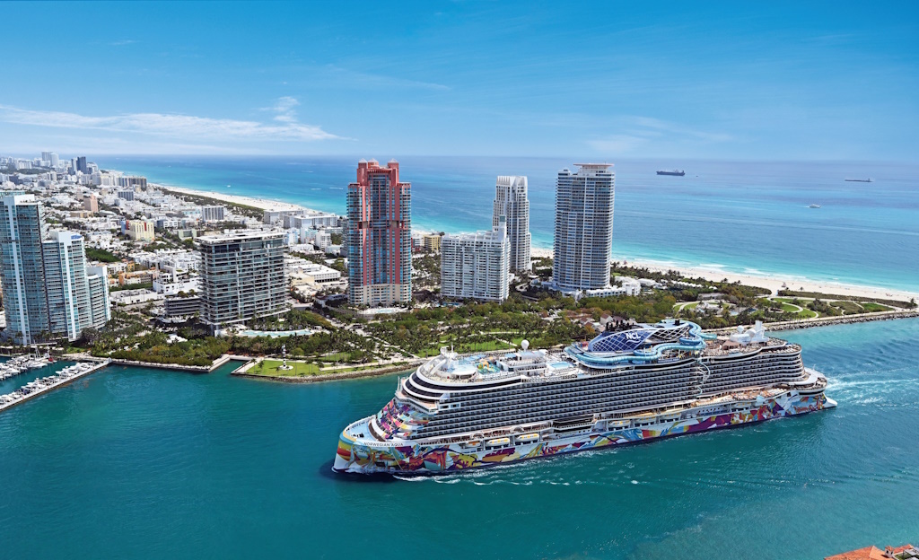 Norwegian Cruise Line® Officially Christens Norwegian Aqua In Miami And Reveals Expansion Plans For Great Stirrup Cay, The Brand’s Private Island Destination