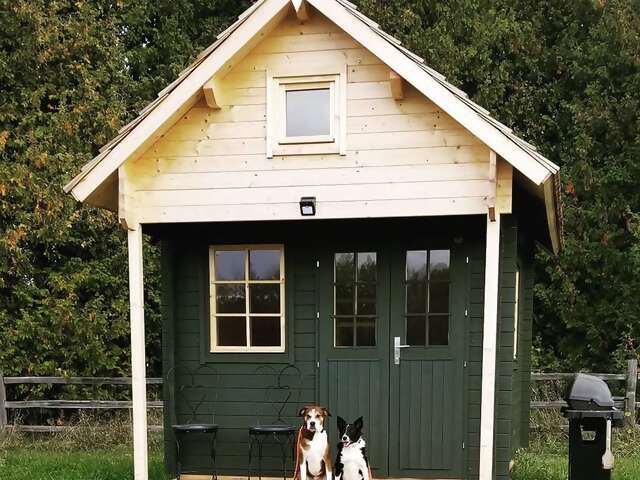 As these two discerning travelers can attest, Paul and Angela’s tiny cabin is a cozy home base for exploring Bruce County and the