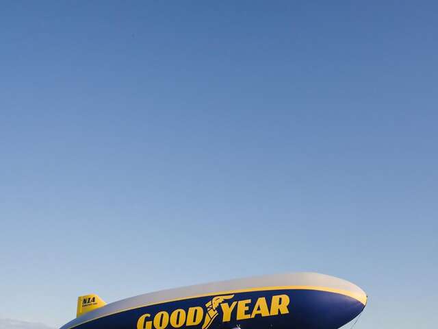 The iconic airship has been part of the biggest U