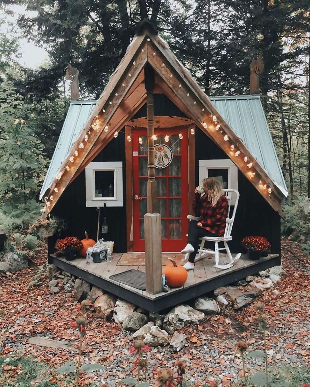 This tiny Nordic cabin in the heart of the Green Mountains is the perfect place to unplug for a few days, reconnect with your par