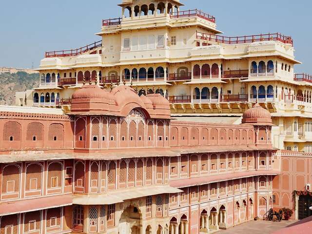 This three century old palace has been listed on Airbnb by its residents: the royal family of Jaipur