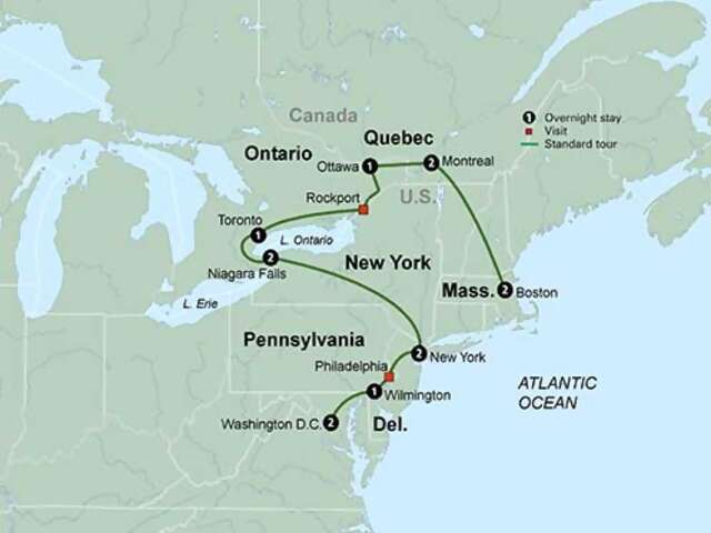 The Best of Eastern U.S. and Canada