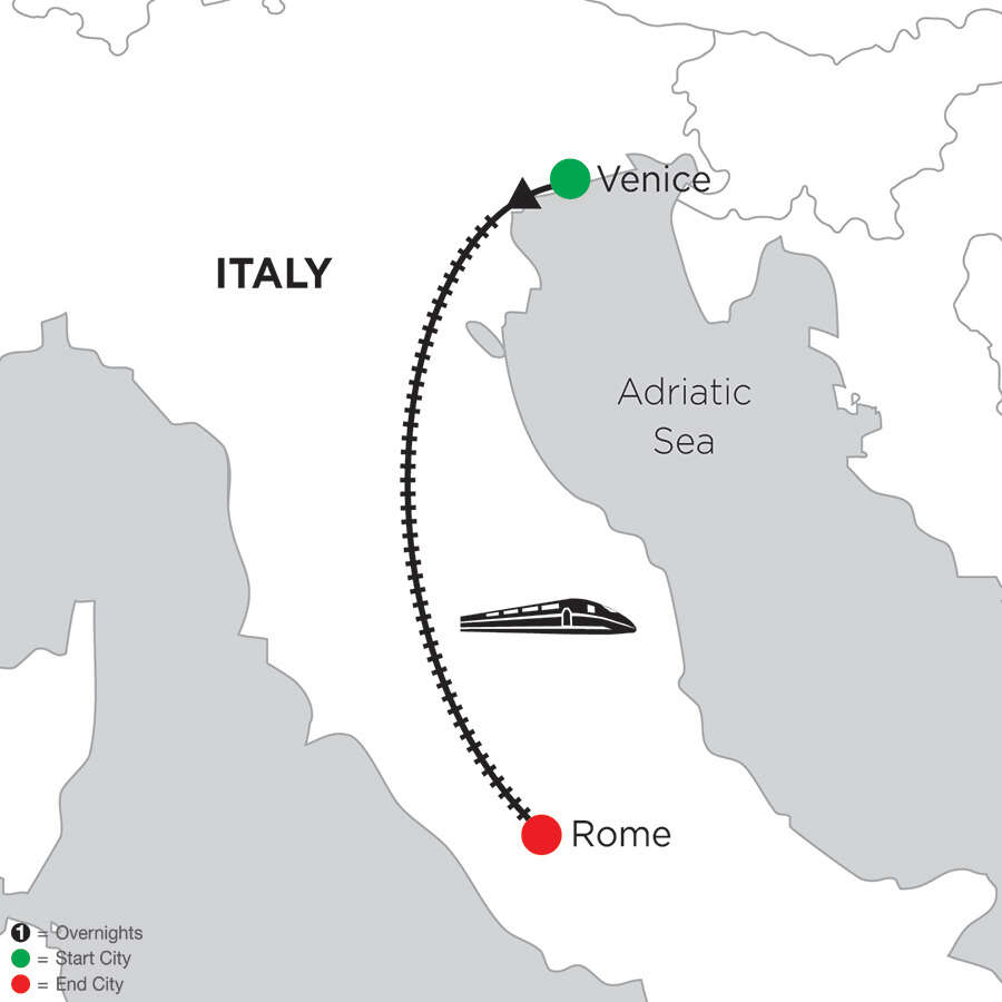 4 Nights Venice & 3 Nights Rome