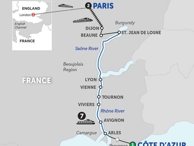 Burgundy & Provence with London For Wine Lovers - Northbound