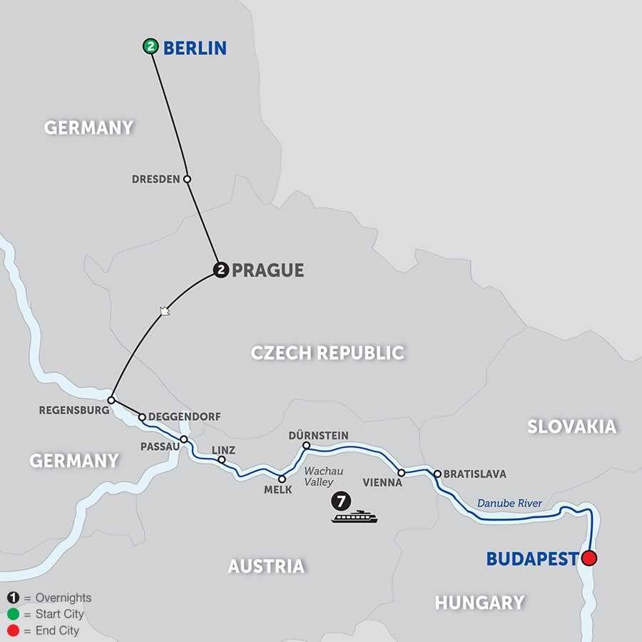 Danube Dreams with Berlin for Beer Enthusiasts - Eastbound