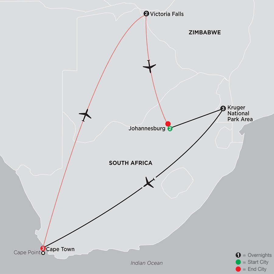 Best of South Africa with Victoria Falls