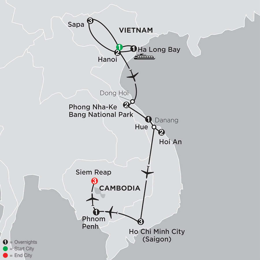 Simply Vietnam with Sapa & Cambodia