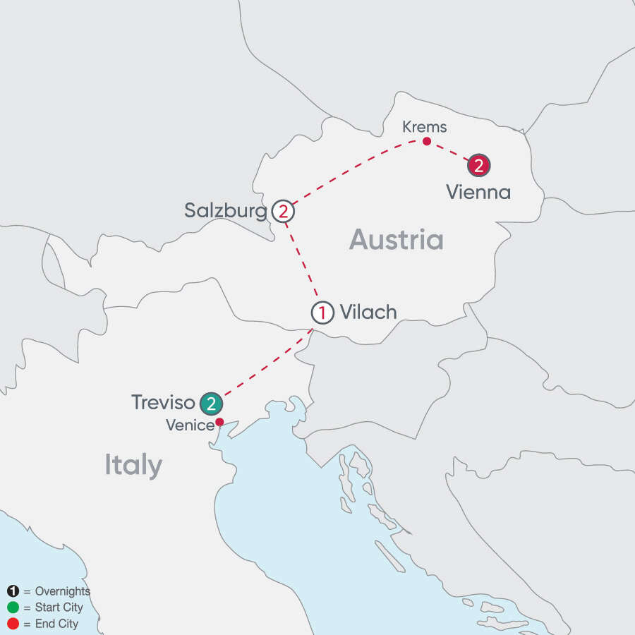 Veneto to Vienna Explorer
