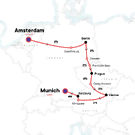 Essential Western Europe: Amsterdam, Berlin & Epic Views