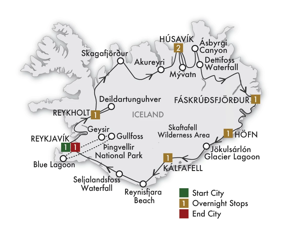 2025 Icelandic Explorer - 9 days/8 nights