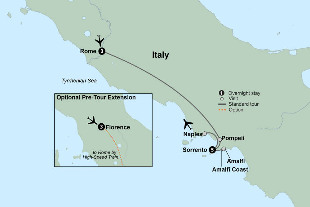 Rome & the Amalfi Coast