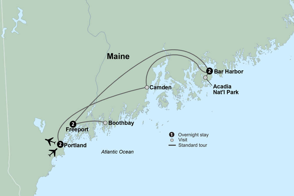 Roaming Coastal Maine featuring Portland, Acadia & Penobscot Bay